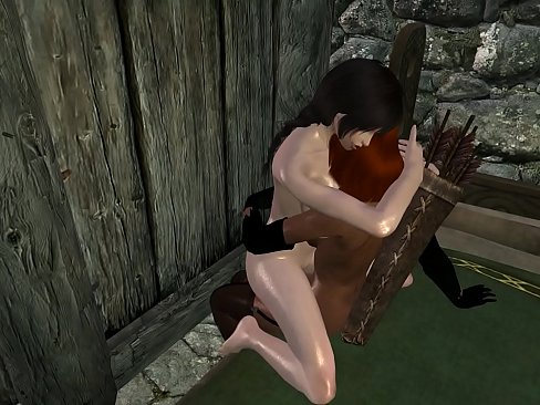 ❤️ thaum so, thiab siv lub cev ntawm tsbbe thiab unpe siab tshaj plaws lam, succubus thiab nord ️❌ Sex video ntawm peb